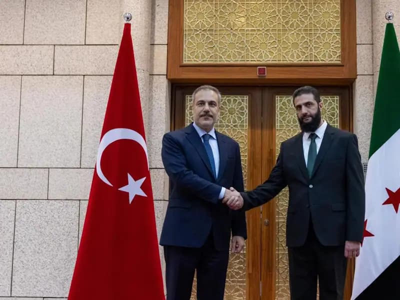 Fidan'ın Şam ziyareti dünya basınında yankı uyandırdı