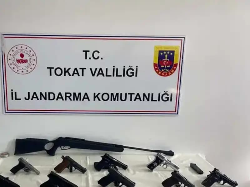 Tokat'ta Kaçak Silah Operasyonu: İki Kişi Yakalandı, Detaylar Şaşırtıyor!