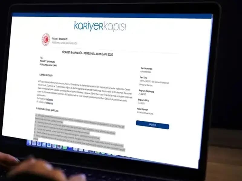 Ticaret Bakanlığı 2025'te 988 Personel Alımı Yapacak: Başvuru Detayları Burada!