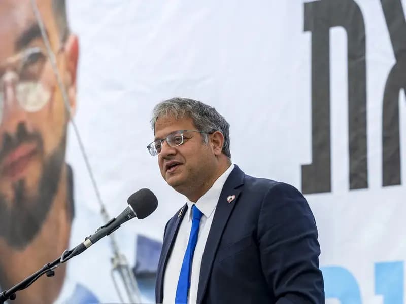 İsrail'in Arad Kentinde Ben-Gvir'e Tepkiler Yükseldi