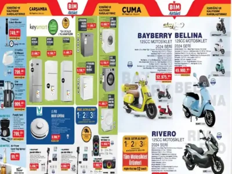 BİM'de Aktüel İndirimler Başlıyor: 4-7 Mart Kataloğu Dikkat Çekiyor