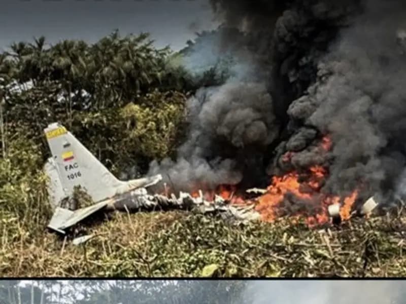 Kolombiya'da Askeri Uçak Kazası: 69 Kişi Hayatını Kaybetti