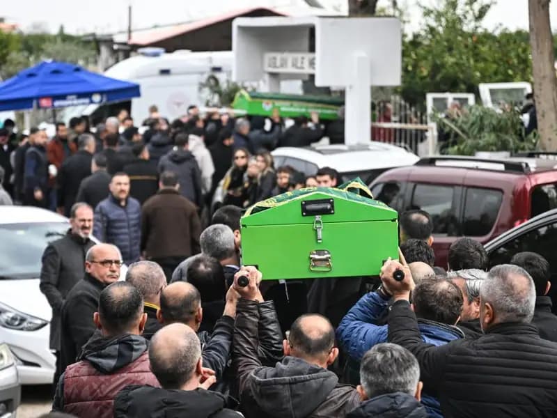 Yangın Faciasında Hayatını Kaybedenlere Son Veda