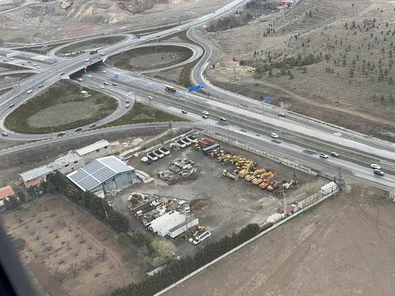 Emniyet, Bayram Öncesi Trafiği Havadan Denetledi