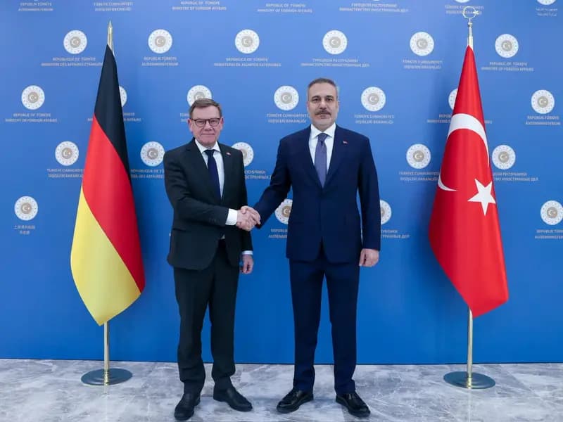 Dışişleri Bakanı Fidan, Almanya Mevkidaşı ile Görüştü