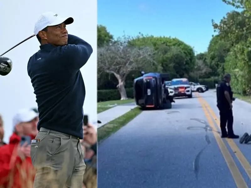 Tiger Woods, Trafik Kazasında Gözaltına Alındı