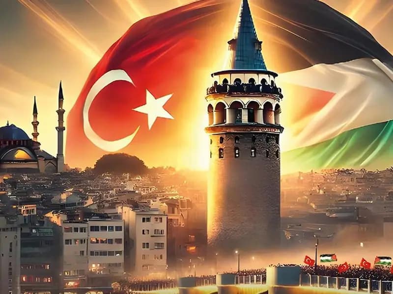 İstanbul'da Filistin Dayanışması Etkinliği Düzenlendi