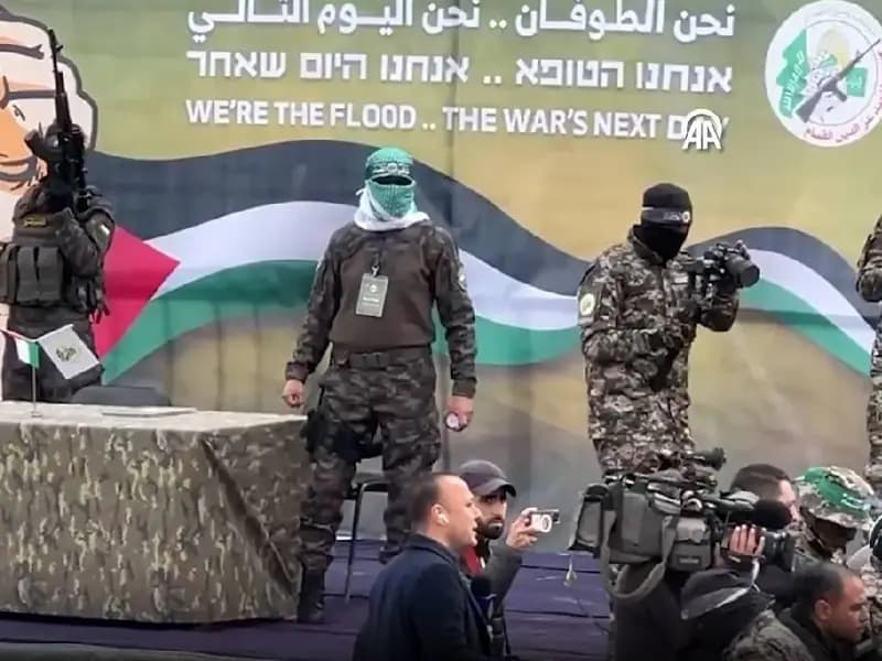 Hamas, İsrail ile Beşinci Turda 3 İsrailli Esiri Takas Etti