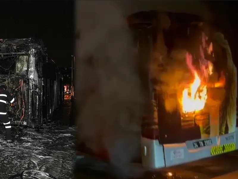 Beşiktaş'ta Metrobüs Yangını: 60 Yolcu Tahliye Edildi