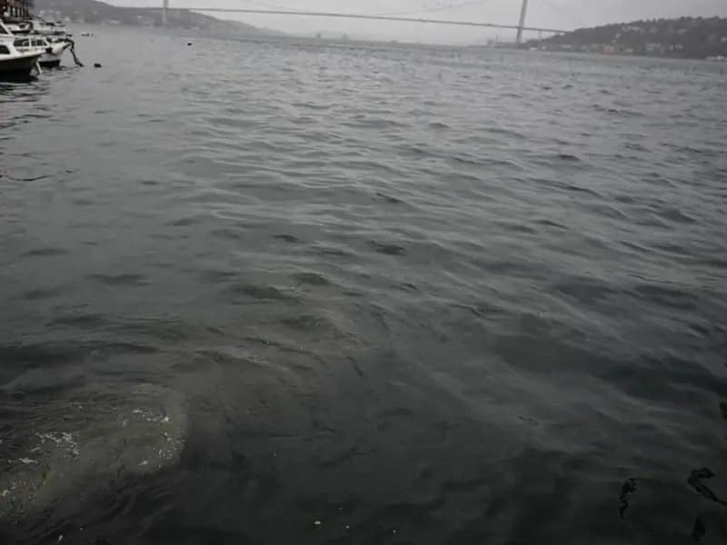 Üsküdar'da Kanalizasyon Su Yuvası Denize Aktı