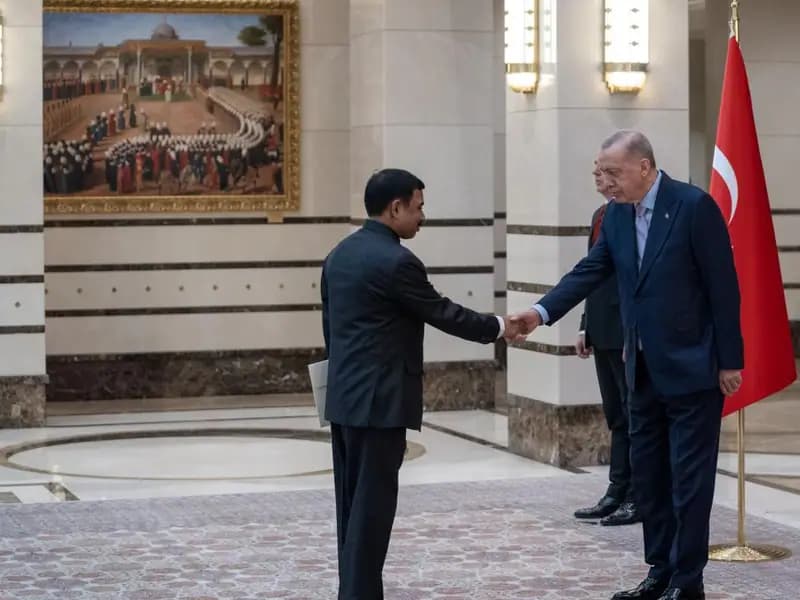 Büyükelçiler, Cumhurbaşkanı Erdoğan'a Güven Mektubu Sundu