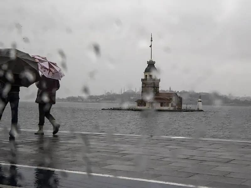 13 İl İçin Sarı Uyarı: Kuvvetli Yağış Bekleniyor