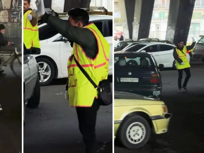 Suriye'de trafik gönüllülere emanet